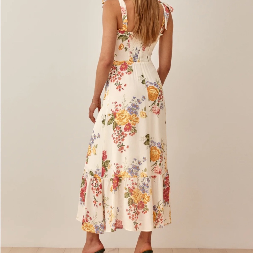 Reformation Nikita Dress    Bouquet    AUTHENTIC - Picture 5 of 16